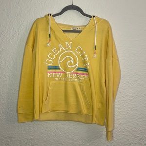 Very soft yellow hoodie
